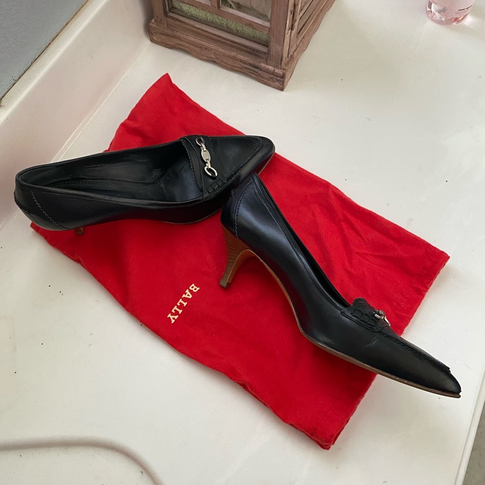 Bally Heels with dust bag